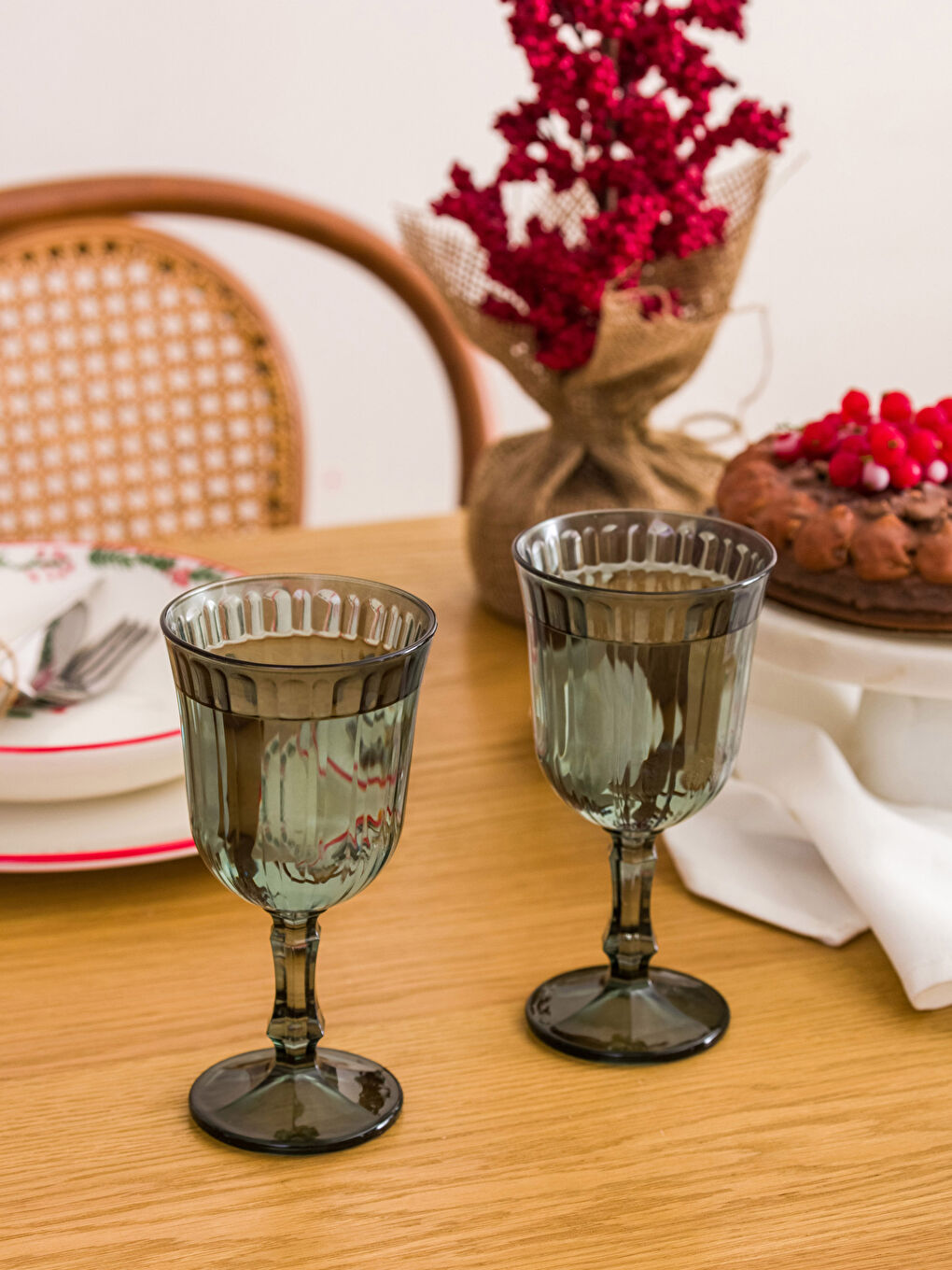 Комплект Стъклени Чаши 2 бр.-1