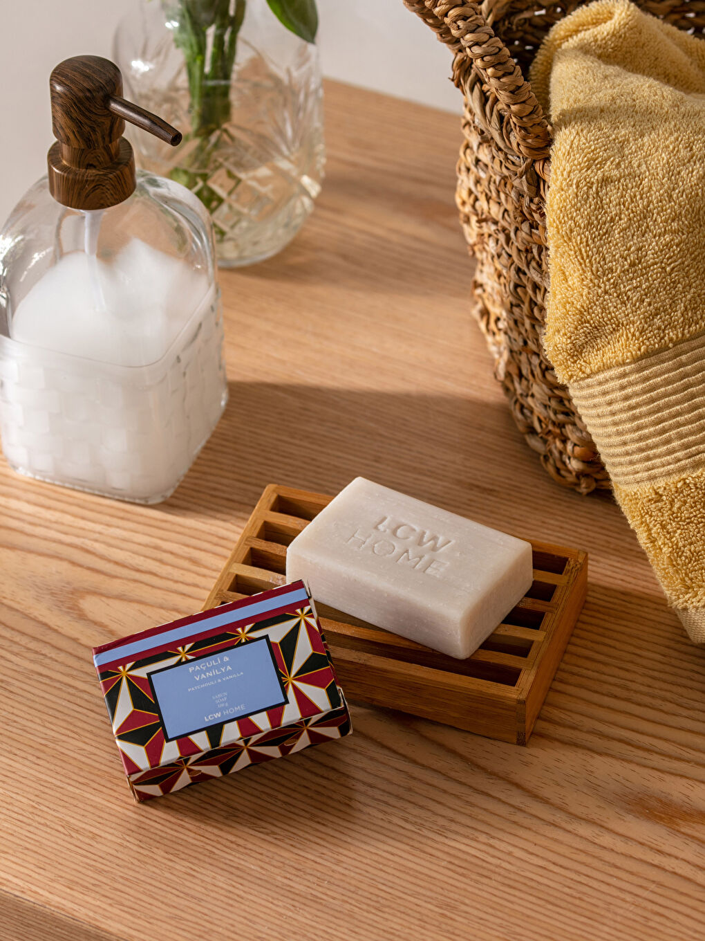LCW HOME Patchouli and Vanilla Scented Solid Soap 100 Gr -W2G980Z8-F9C