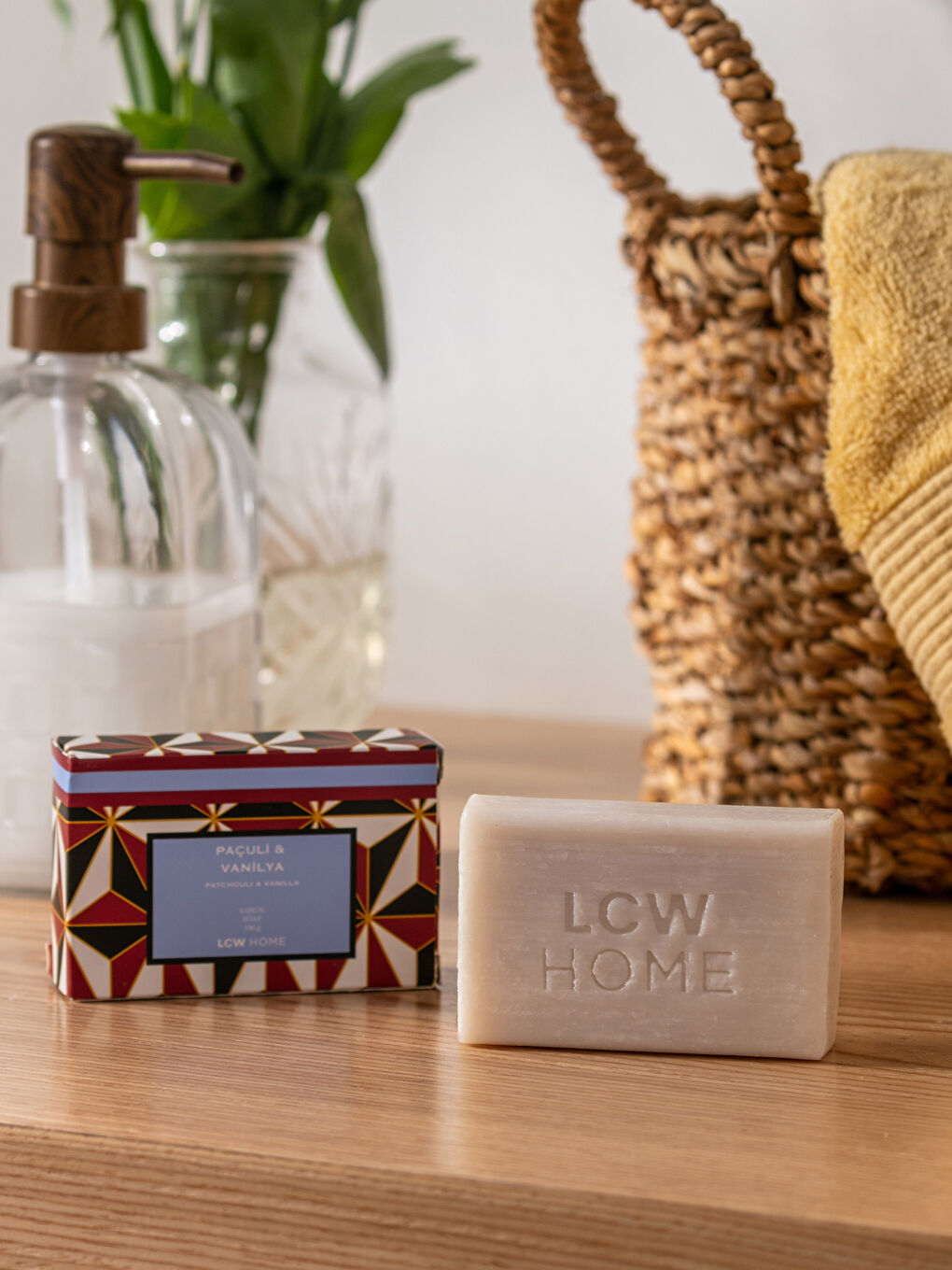 LCW HOME Patchouli and Vanilla Scented Solid Soap 100 Gr -W2G980Z8-F9C