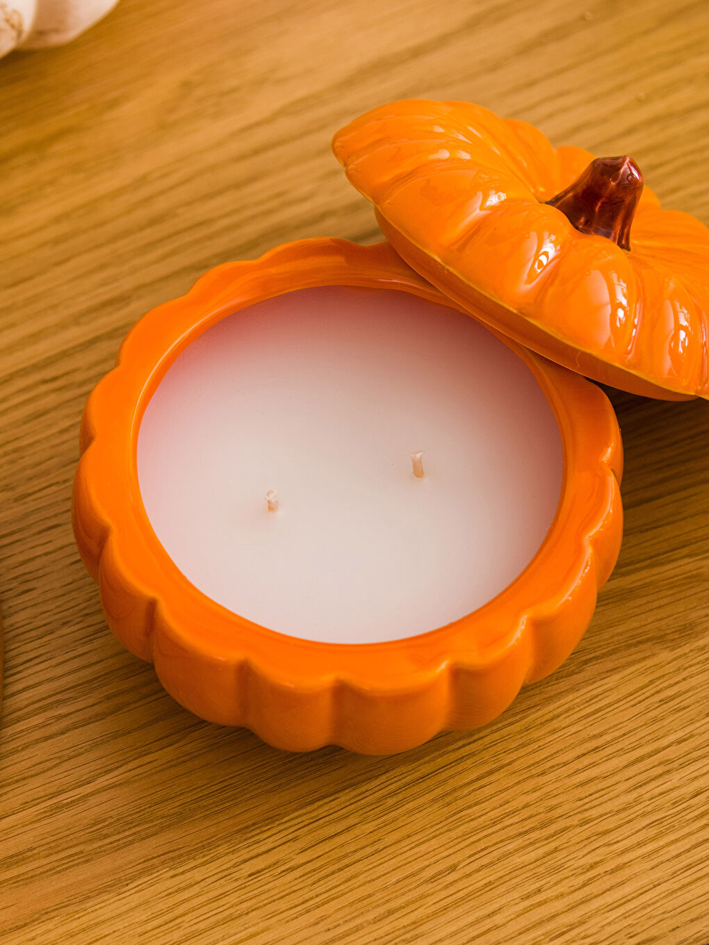 Turuncu Bal Kabağı Kokulu Mum 210 g-3