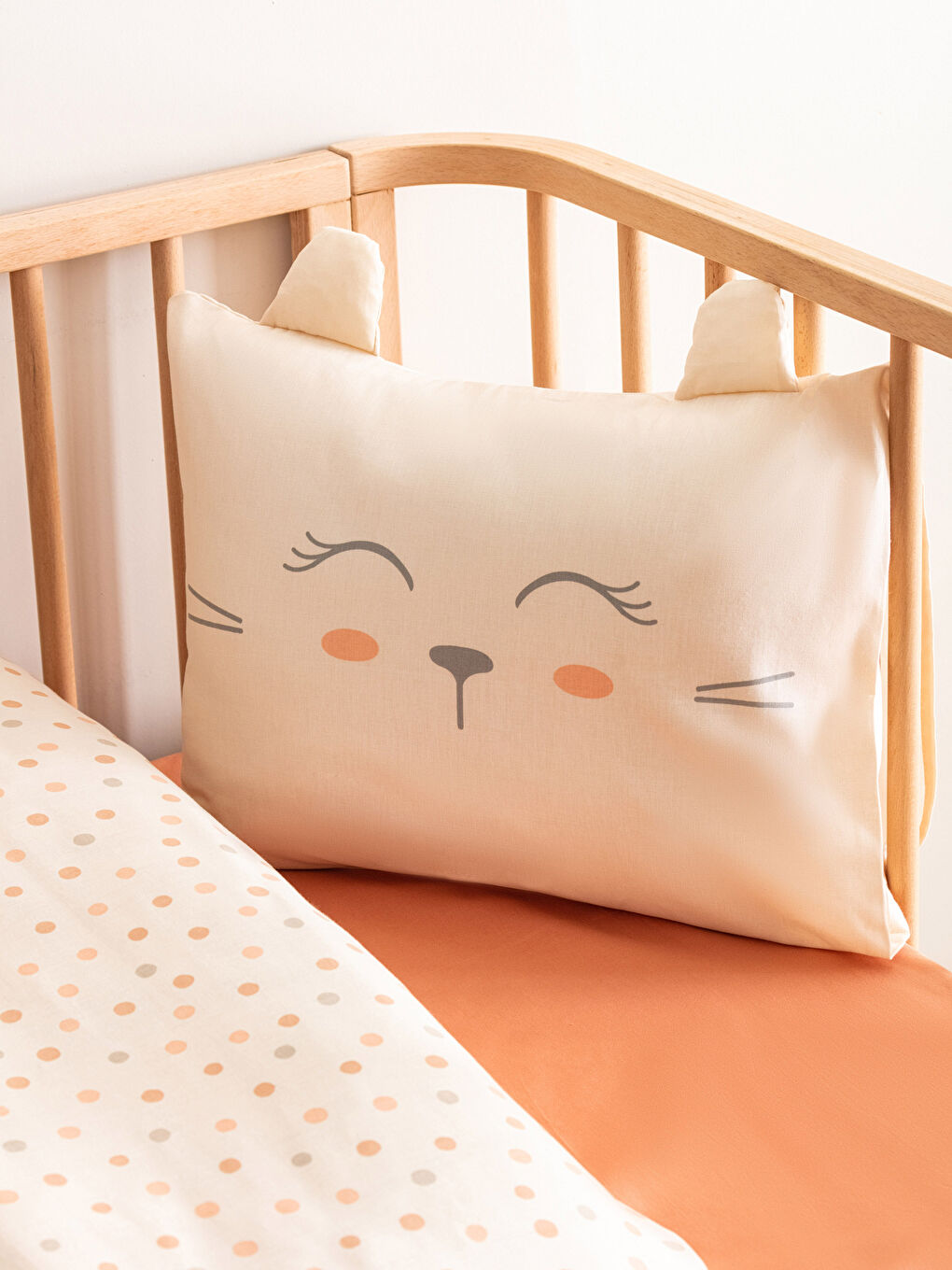 طقم غطاء لحاف طفل قطن مطبوع-2