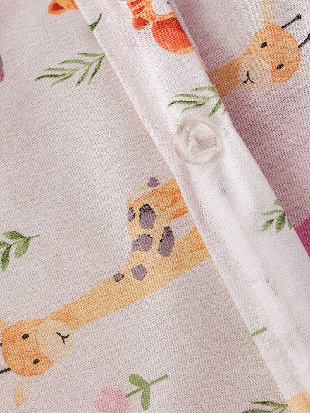 Karışık Desenli Pamuklu Bebek Nevresim Takımı-5