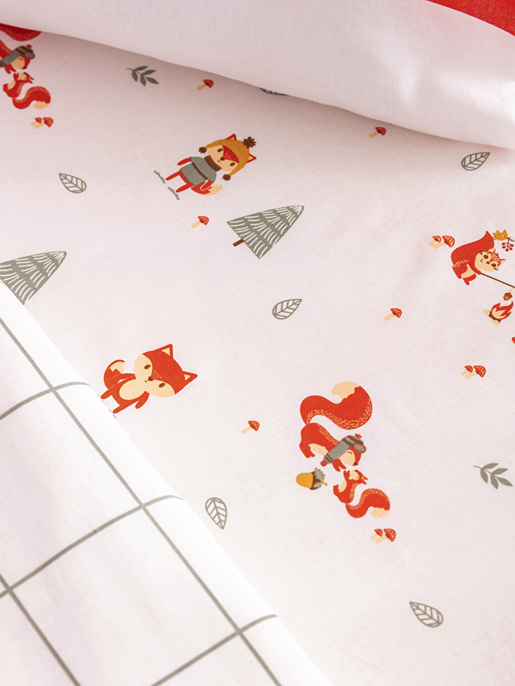 LCW HOME Patterned Cotton Baby Duvet Cover Set -W2GB10Z1-F9C