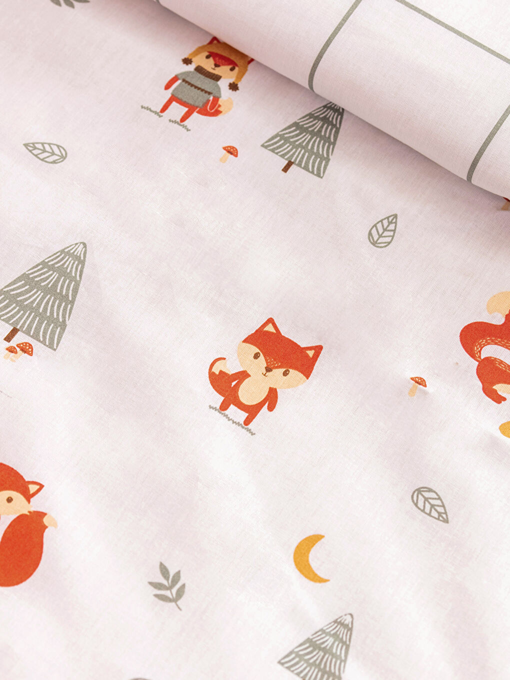 LCW HOME Patterned Cotton Baby Duvet Cover Set -W2GB10Z1-F9C