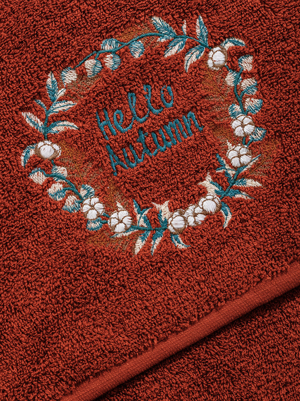 Вышитое Полотенце для Рук 50x80 см-3