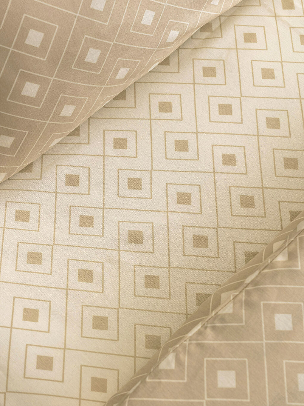 Karışık Geometrik Desenli Tek Kişilik Nevresim Takımı-4