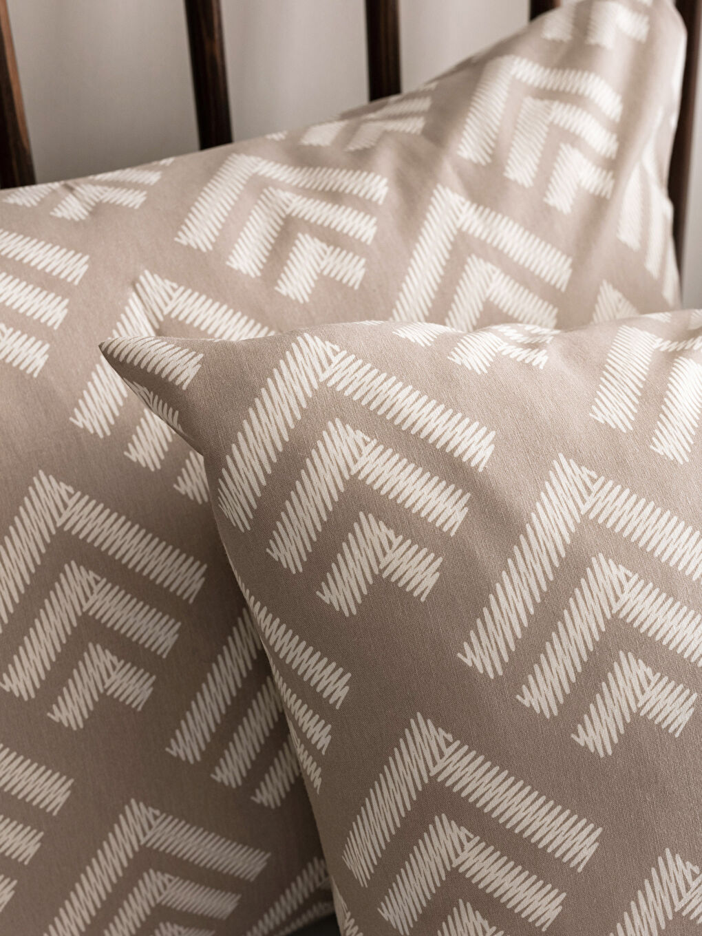 طقم غطاء لحاف مزدوج منقوش-3