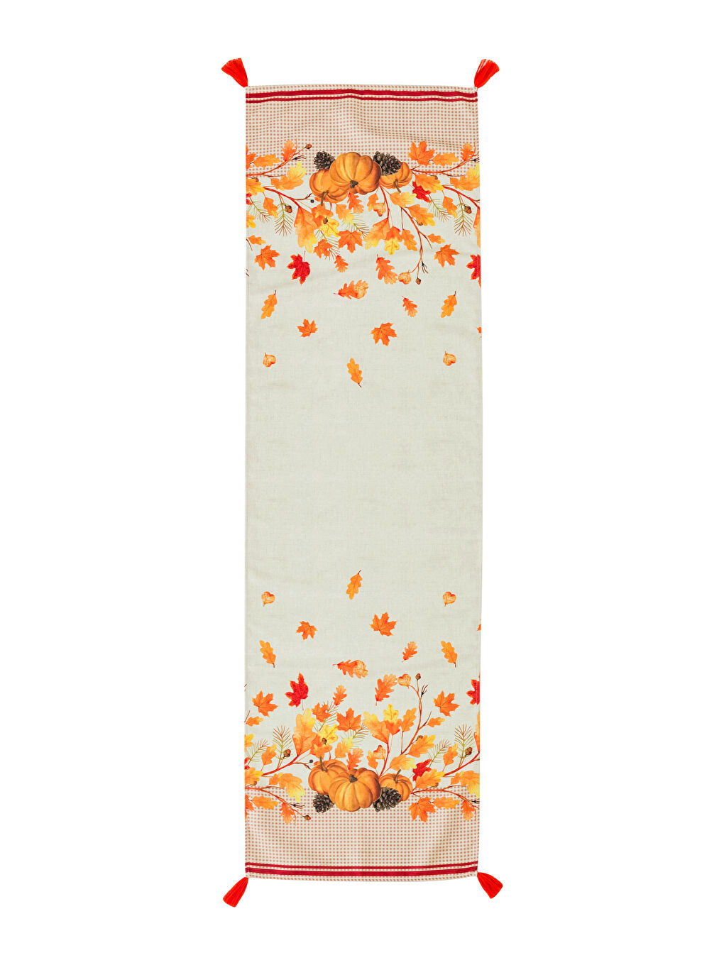 Printed Tassel Runner 45x150 Cm-4