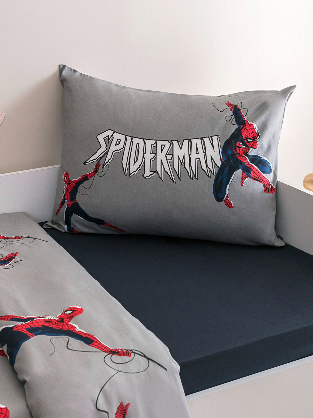 Spiderman Licensed Kids Duvet Cover Set -W2GH62Z4-F9C