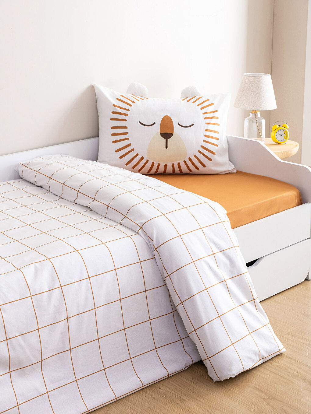 طقم أغطية لحاف أطفال قطن مطبوع