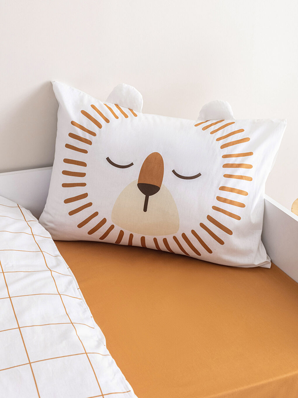 طقم أغطية لحاف أطفال قطن مطبوع-2