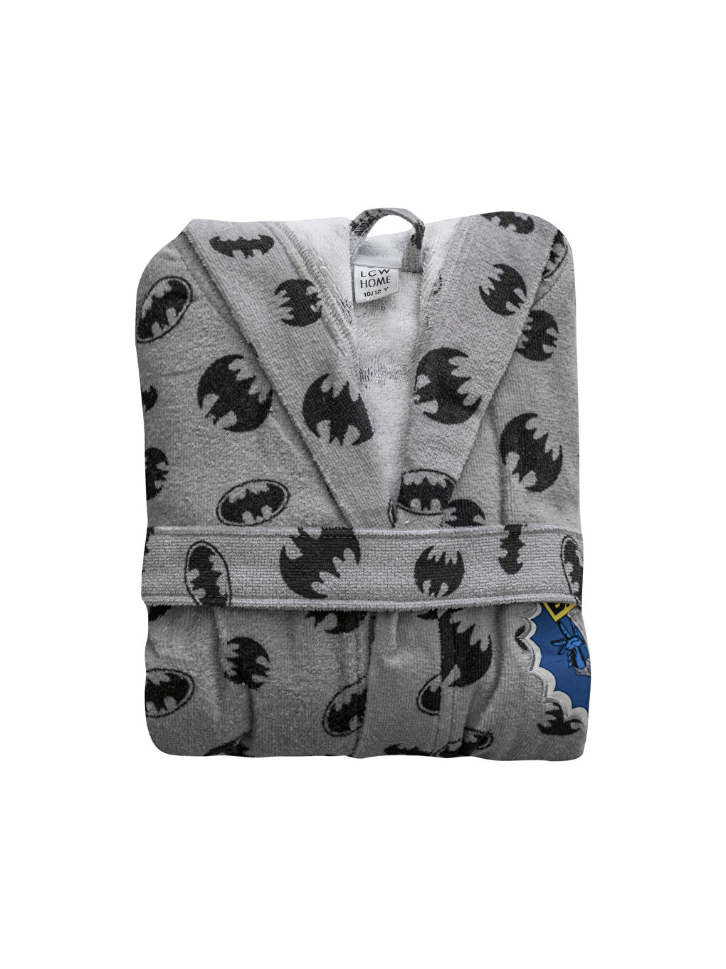 LCW HOME Gri Batman Baskılı Erkek Çocuk Bornoz - 5