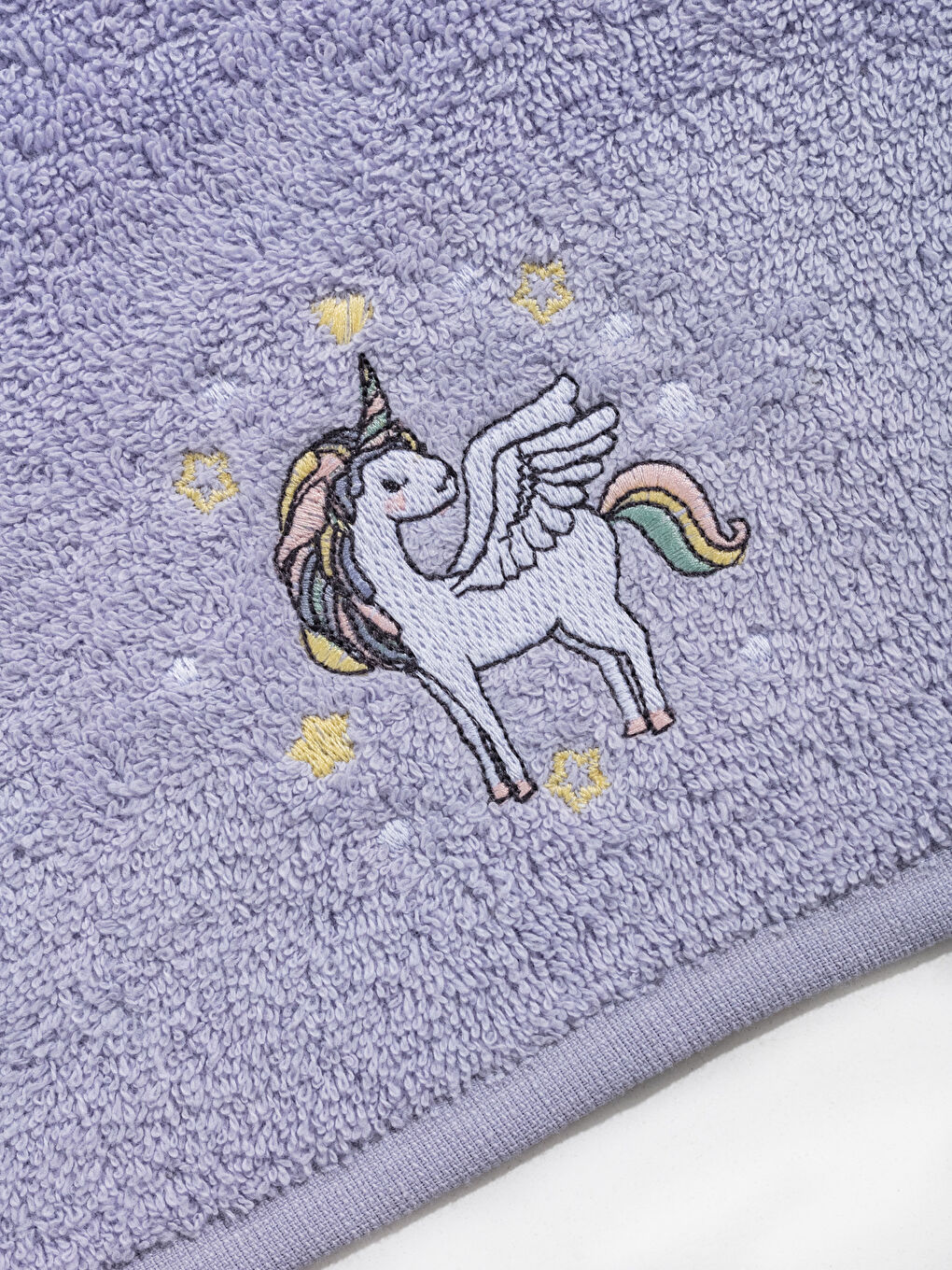 فوط يد أطفال قطن مطرز 30x50 سم-3