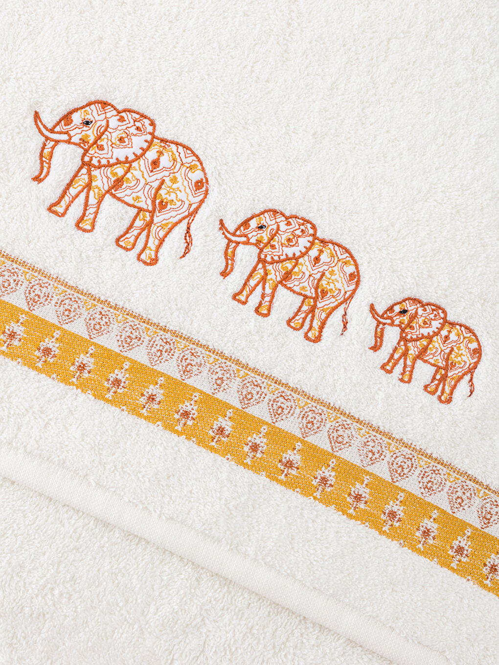 Embroidered Tassel Face Towel 50x80 Cm-3