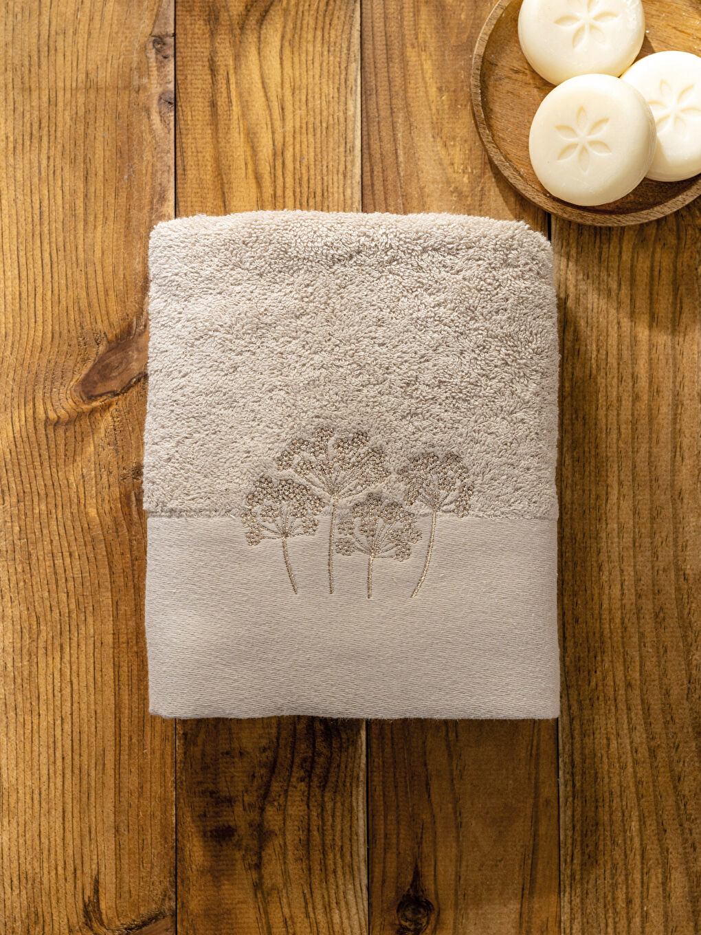 Кестеленген мақта бетке арналған сүлгі 50x80 см-2