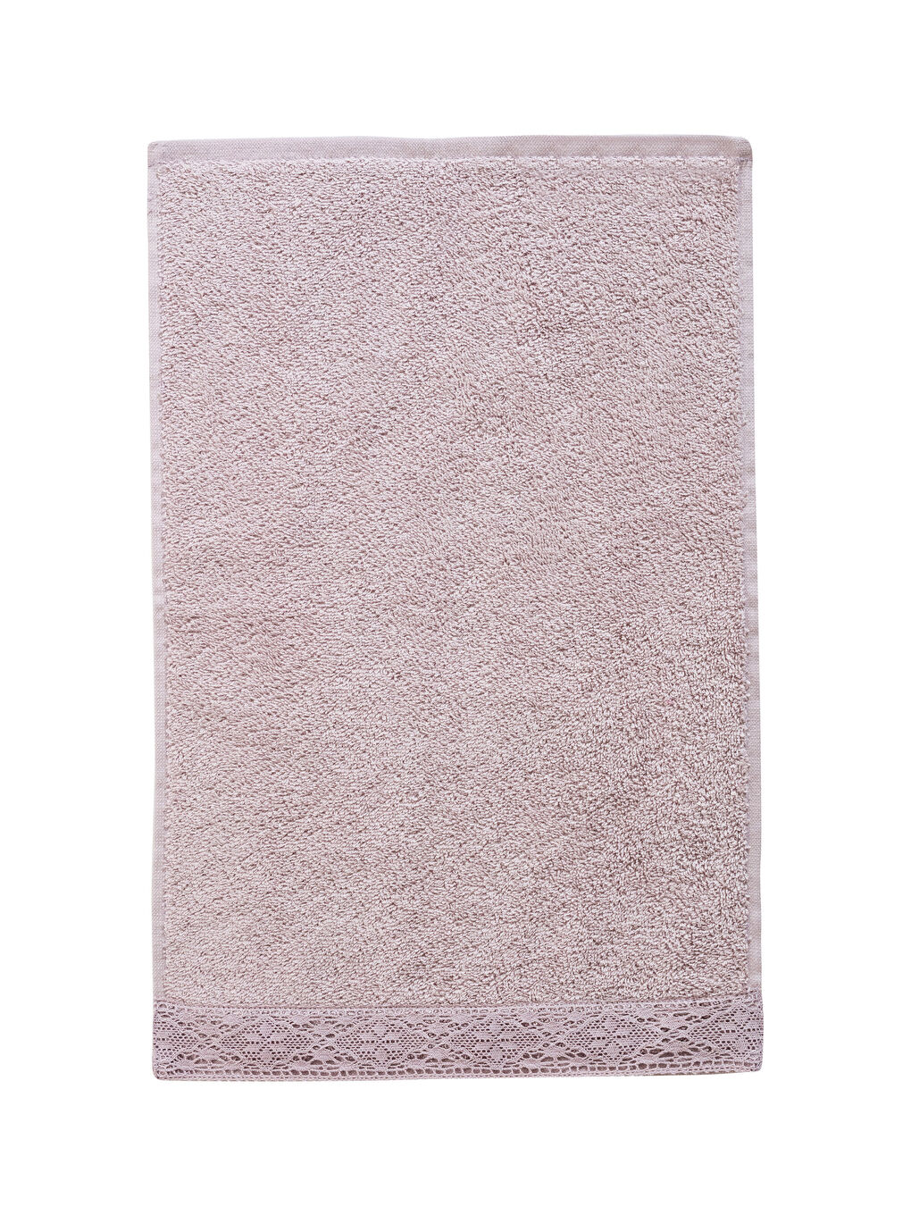 فوطة يد بتفاصيل دانتيل 30x50 سم-4