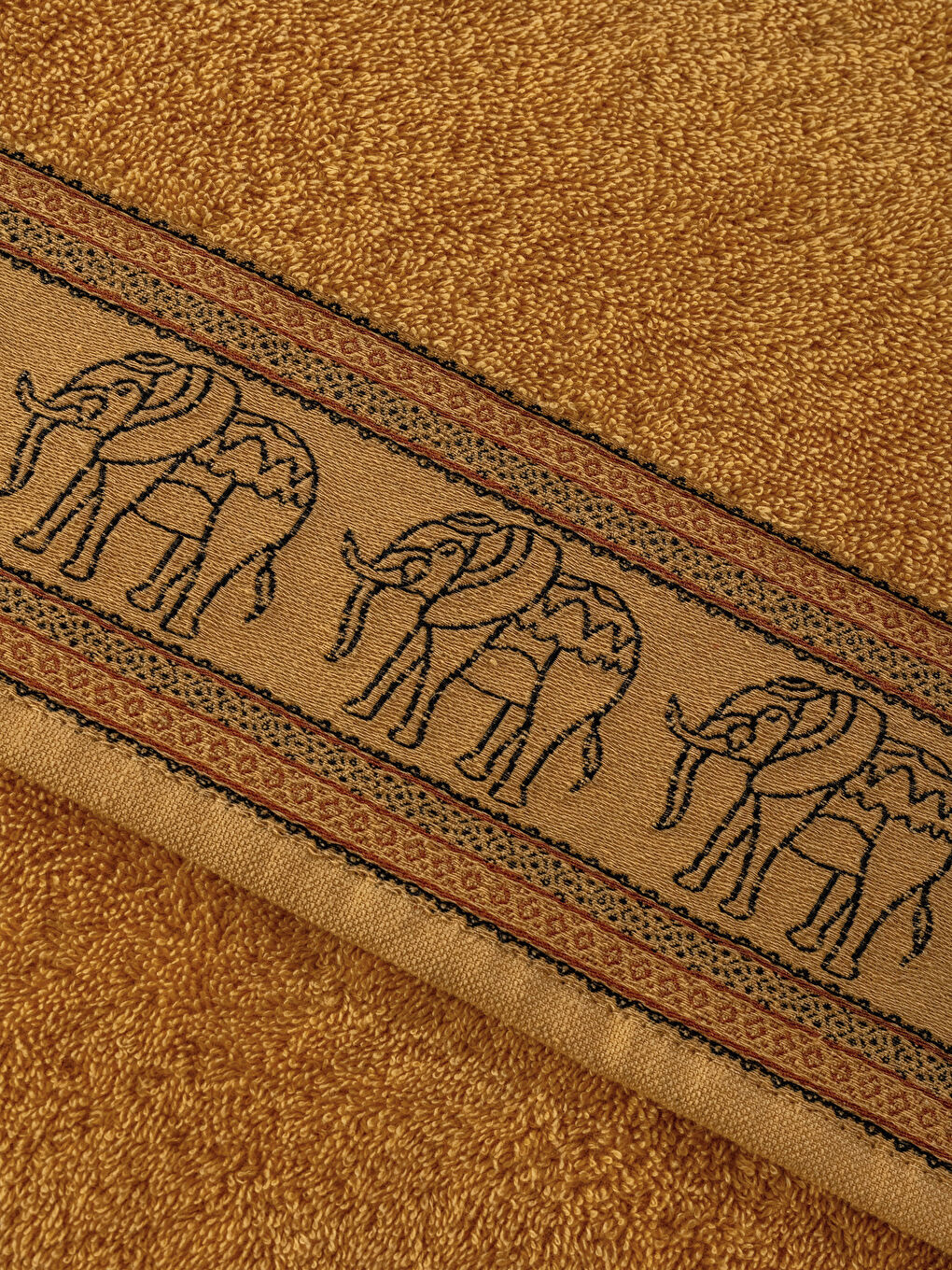 Embroidered Cotton Face Towel 50x80 cm-3