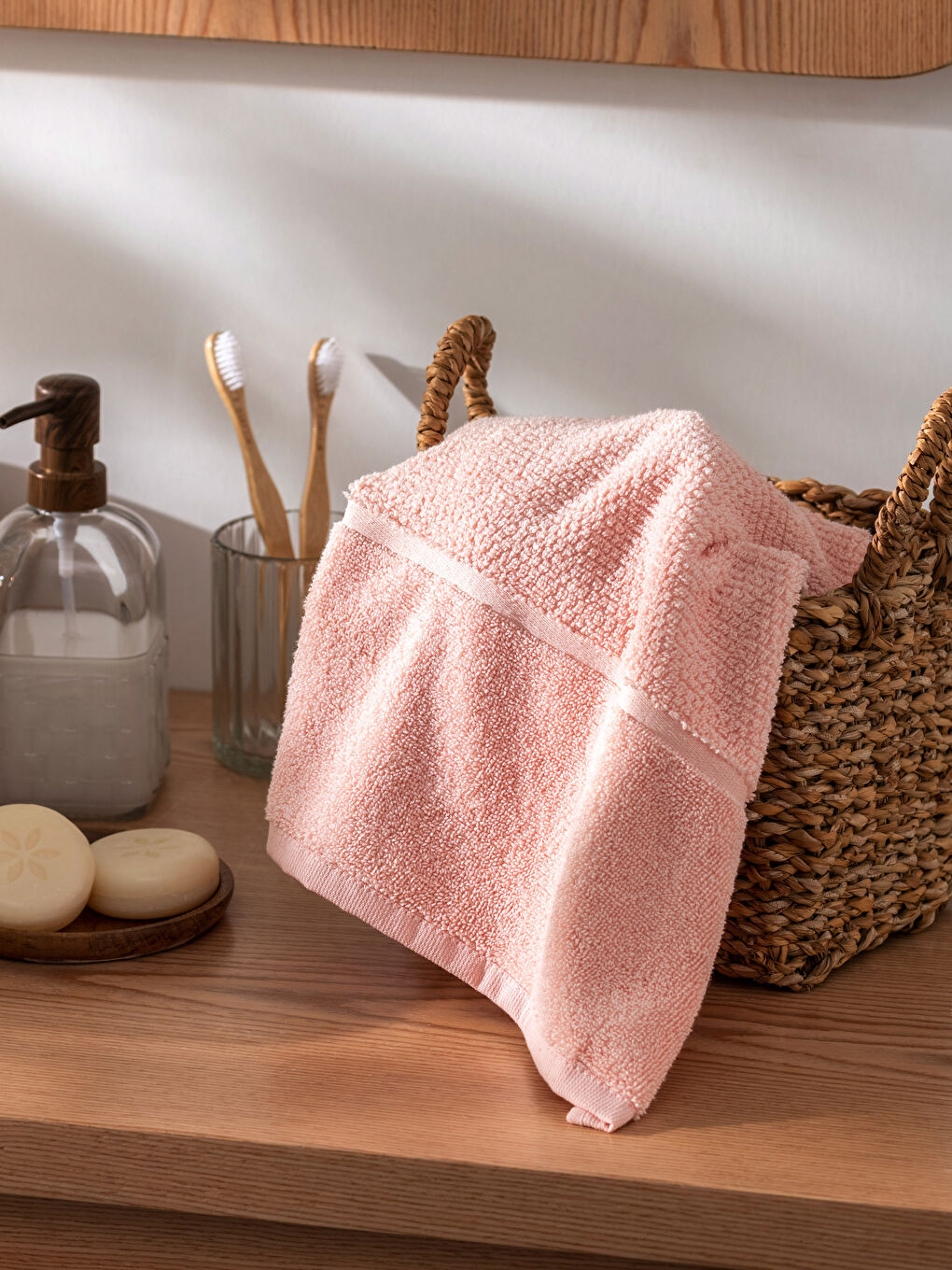 Striped Face Towel 50x80 Cm-1