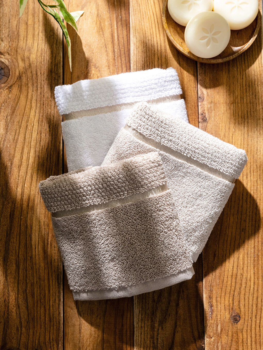 Regular Cotton Hand Towel 3-Pack 30x50 Cm-2