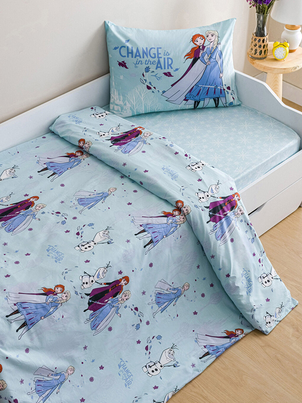LCW HOME Frozen Licensed Child Duvet Cover Set -W2GI11Z4-F9C