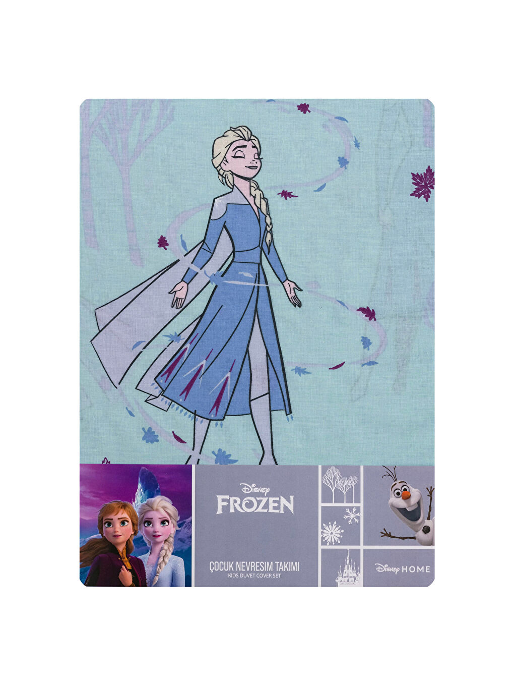 LCW HOME Frozen Licensed Child Duvet Cover Set -W2GI11Z4-F9C