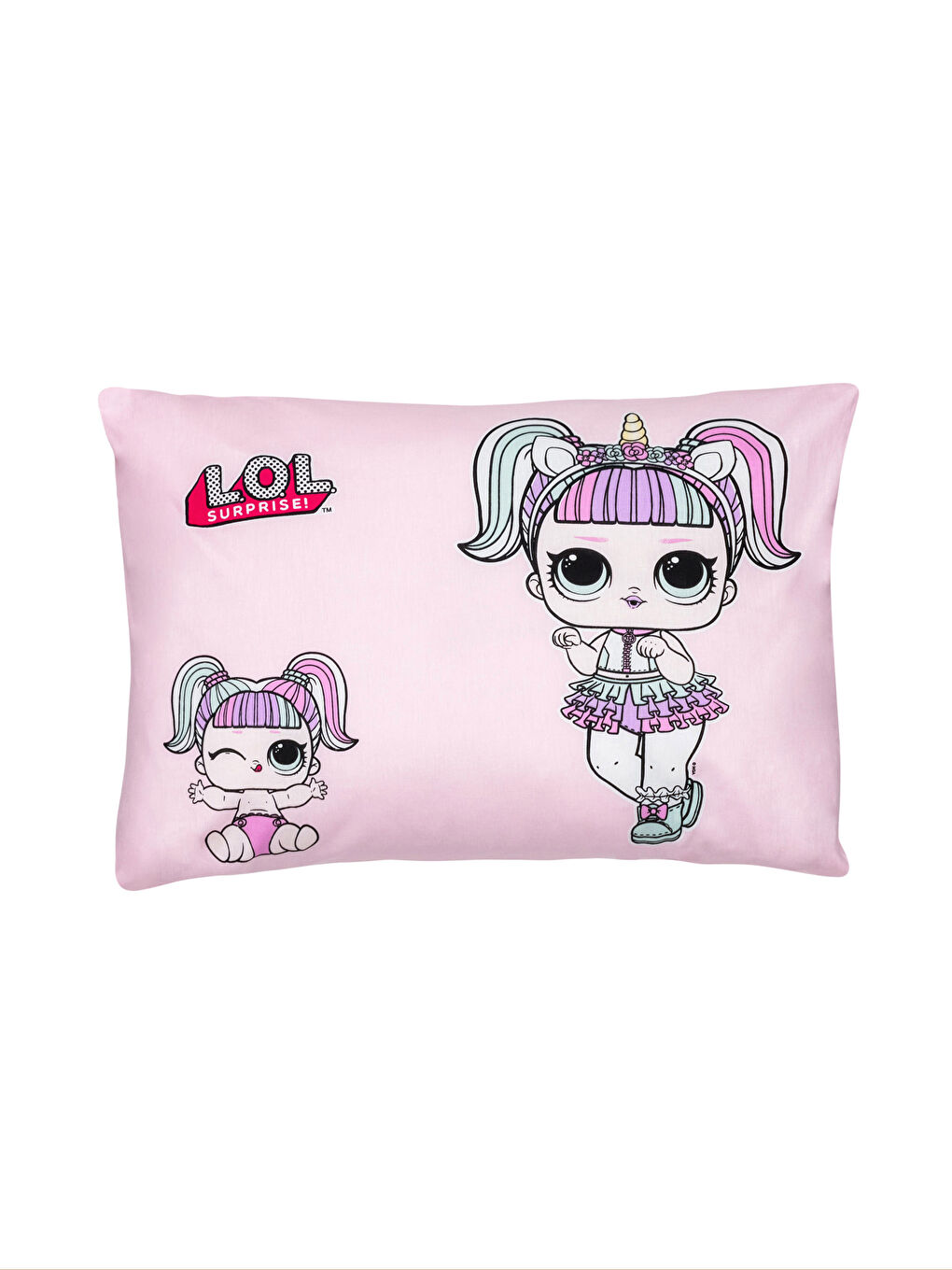 LCW HOME LOL Licencirane Pamučne Dečije Jastučnice 2 Kom 50x70 Cm -W2GI20Z4-F9C