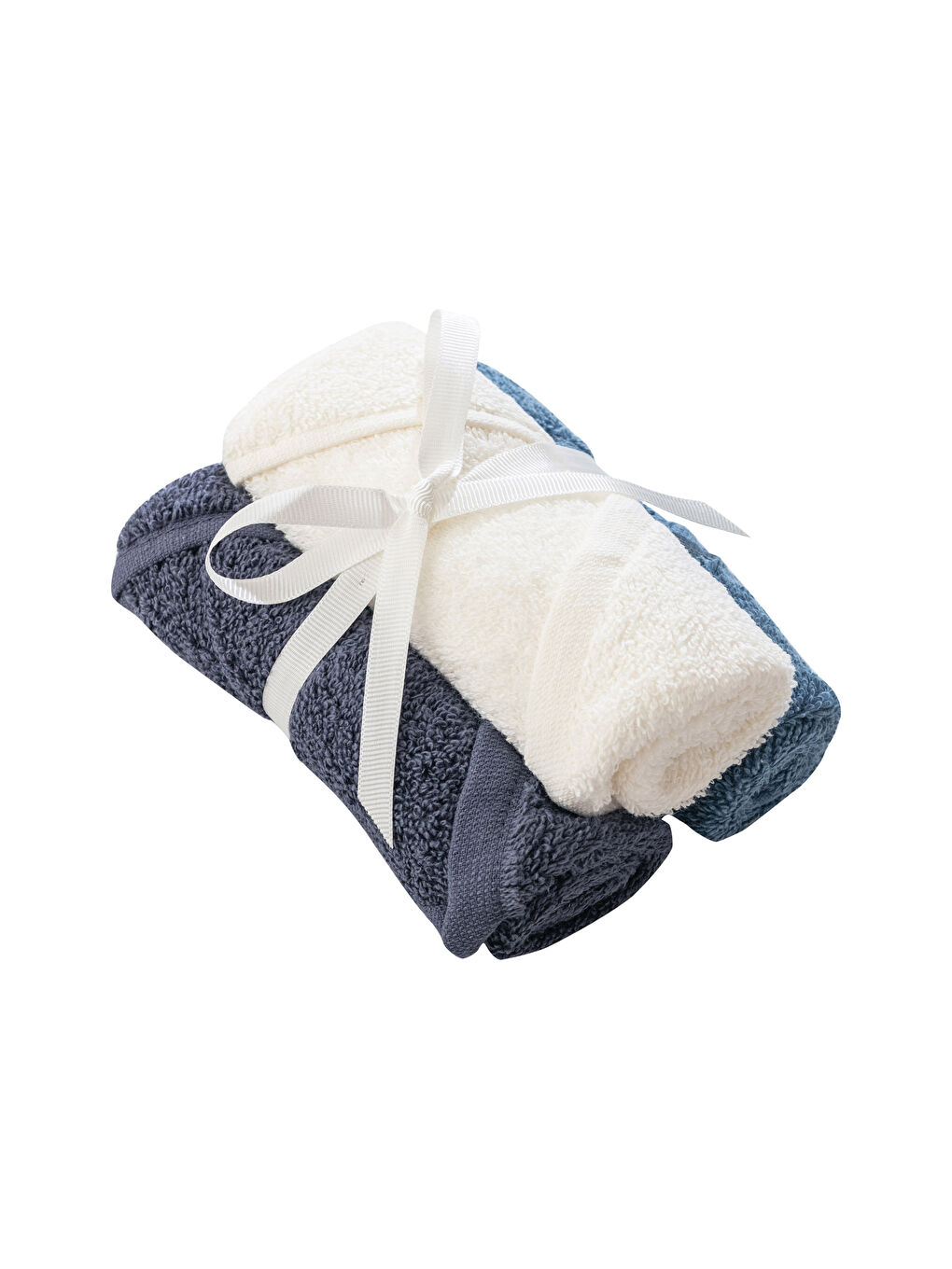 Ekru Düz Pamuklu El Havlusu 3'lü 30x30 cm-5