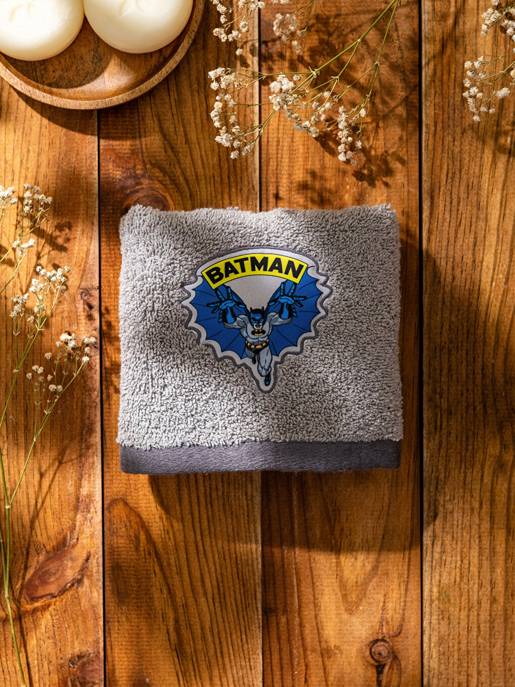 Batman Licensed Children's Hand Towel 30x50 Cm-2