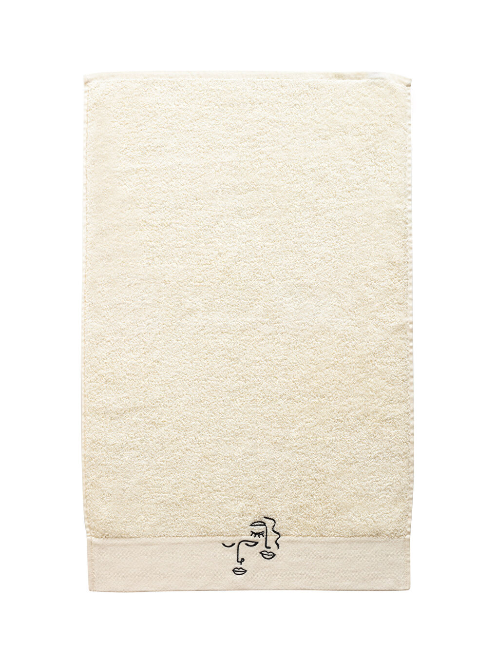 Embroidered Cotton Face Towel 50x80 cm-4