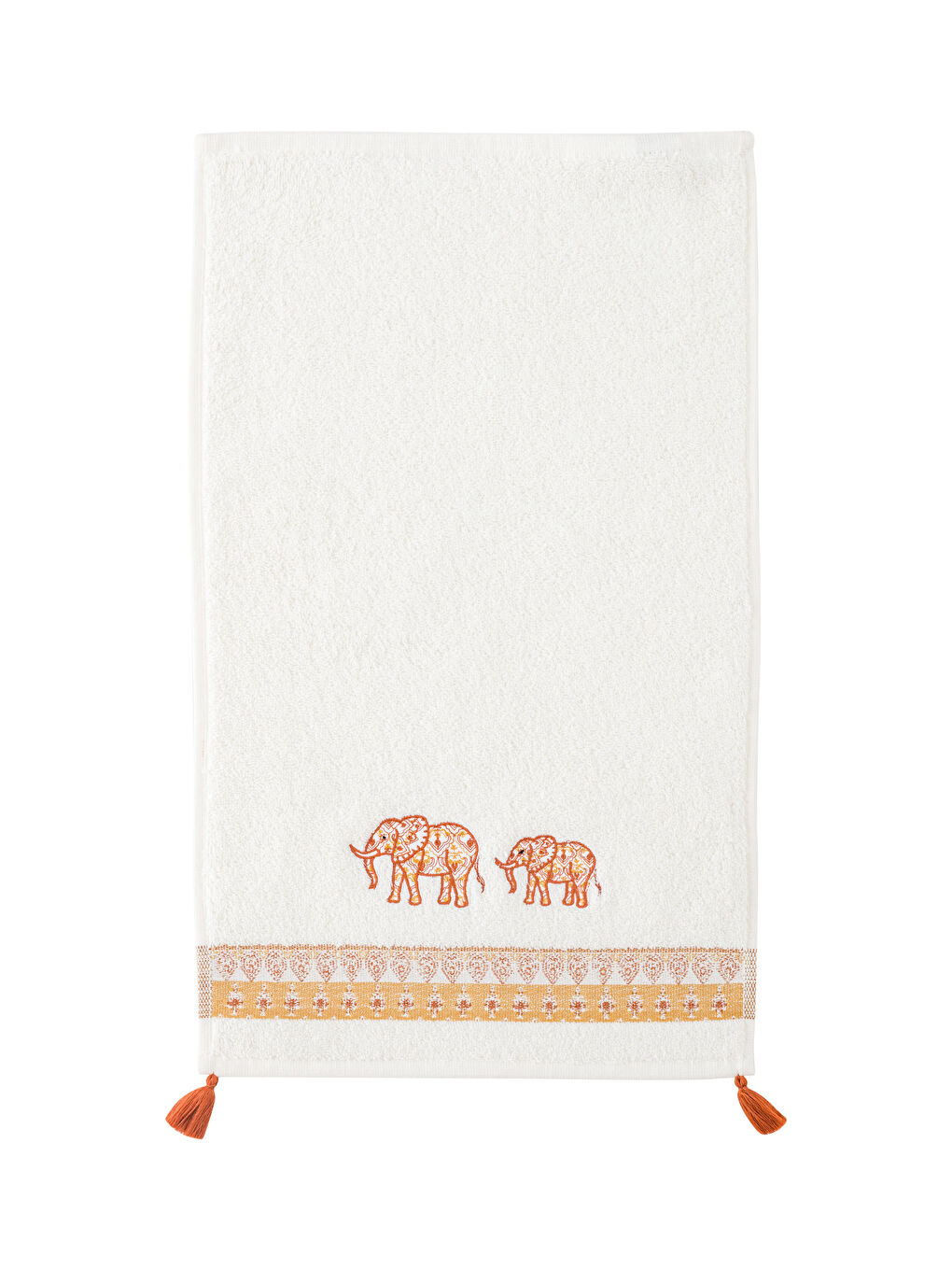 فوطة يد قطن مطرزة 30x50 سم-4