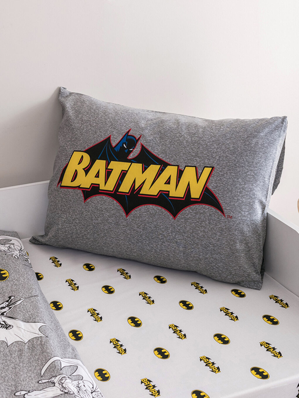 LCW HOME Batman Licensed Kids Duvet Cover Set -W2GI68Z4-F9C
