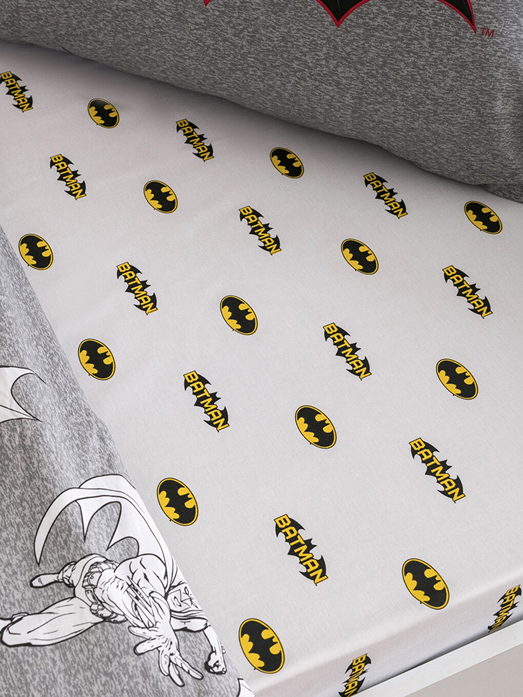 LCW HOME Batman Licensed Kids Duvet Cover Set -W2GI68Z4-F9C