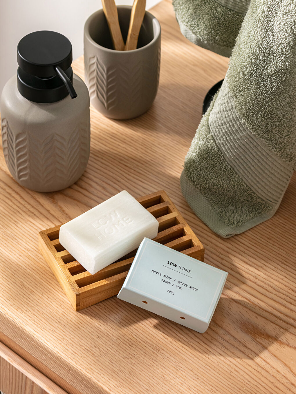 White Musk Solid Soap 100 Gr