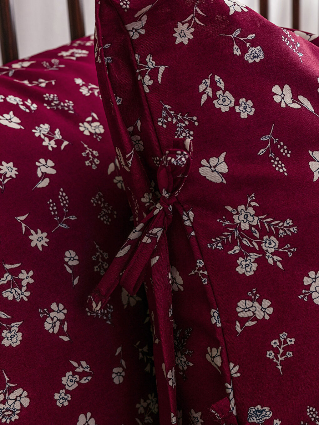 Узорчатый комплект двуспального постельного белья-3