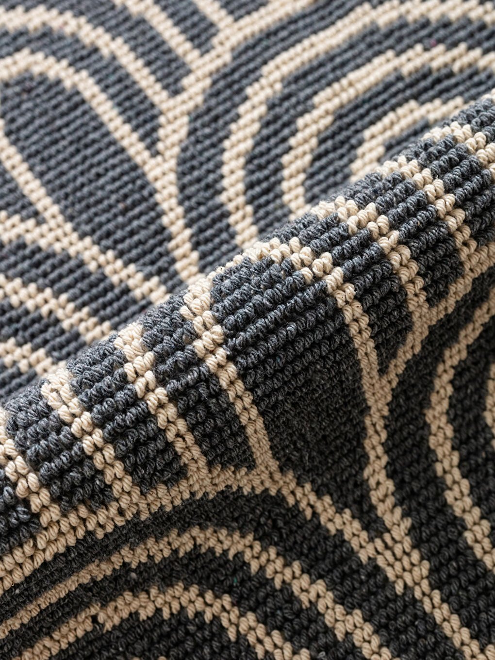 Gri Desenli Banyo Paspası 2'li-1