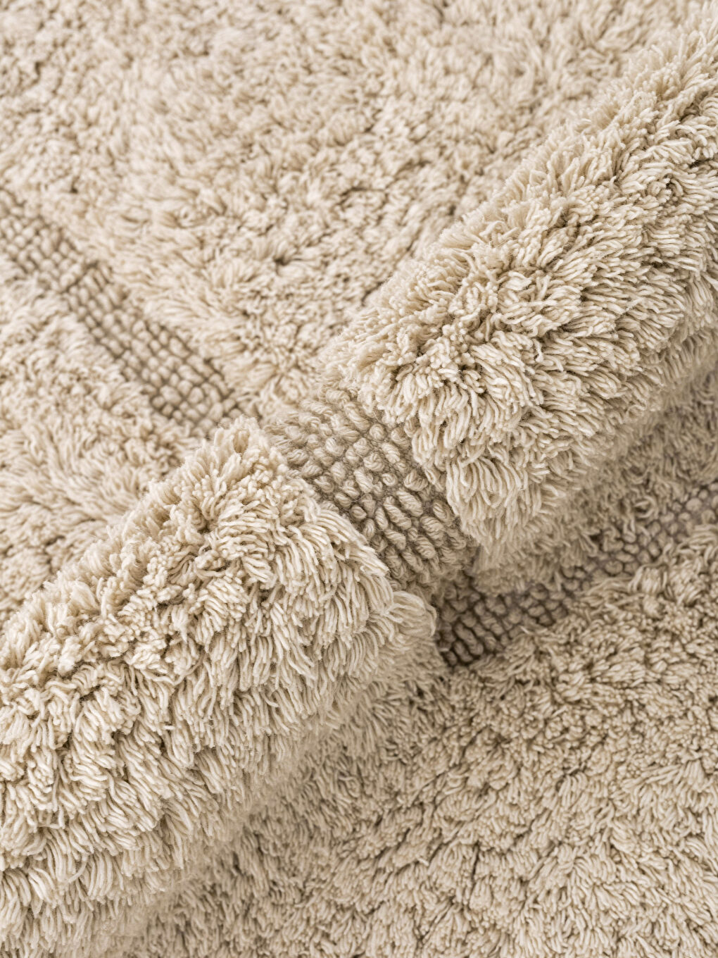 Bej Dantelli Banyo Paspası 2'li-1