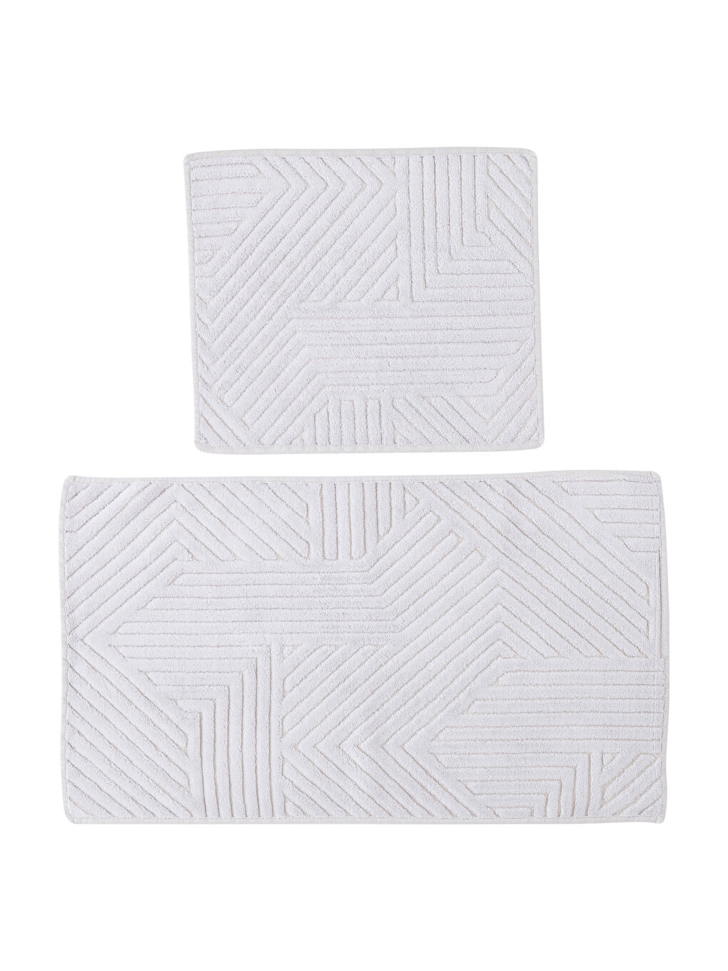 LCW HOME Patterned Bath Mat 2 Pack -W2GO35Z8-SLH
