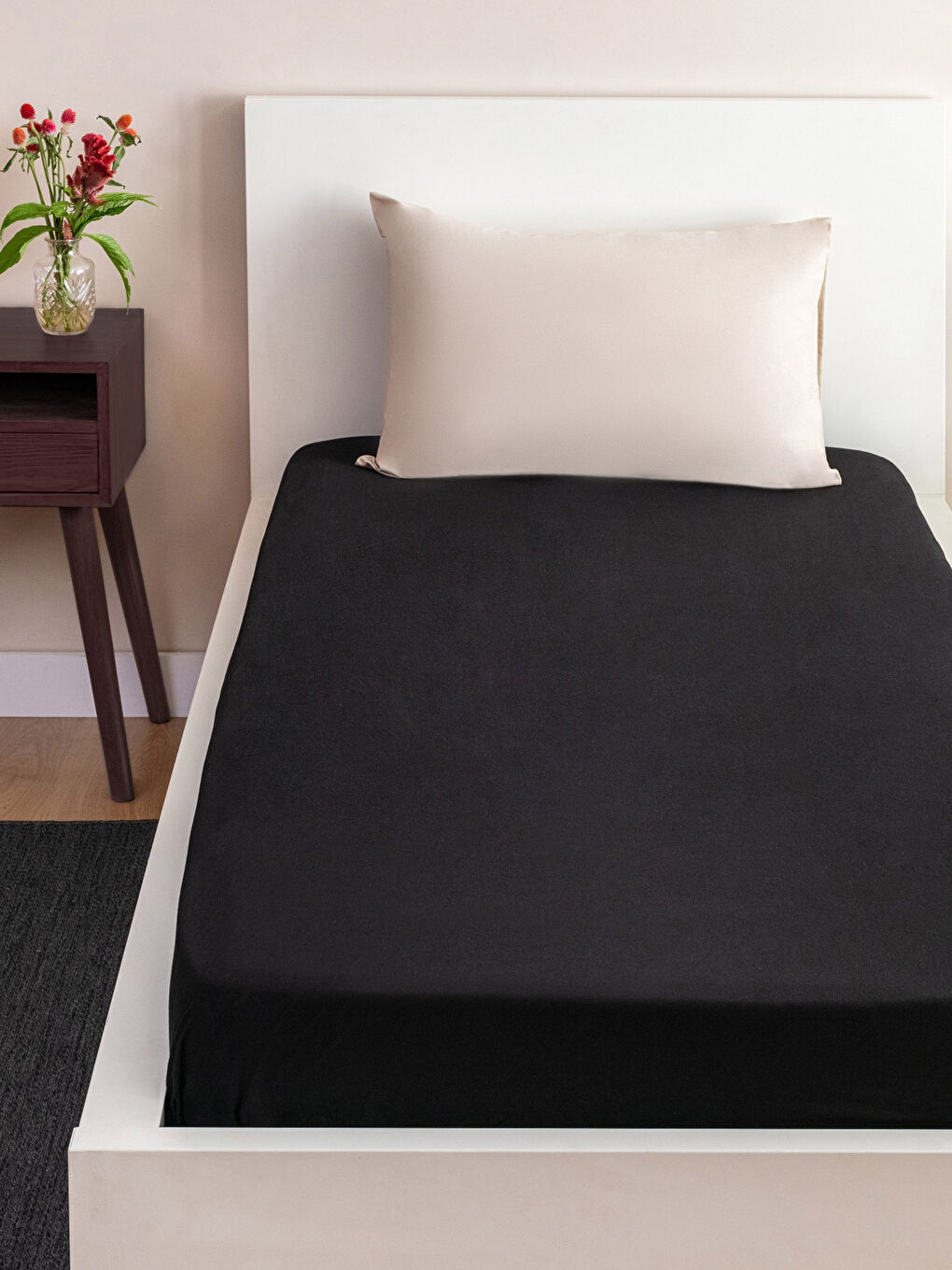 Эластичная хлопковая простыня среднего размера 120x200 см