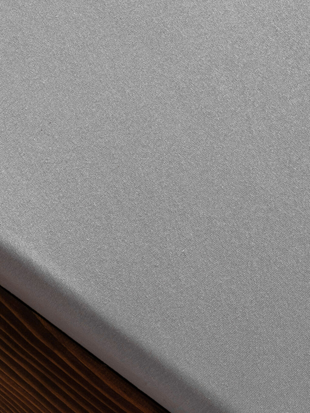 ملاية سرير مزدوج قطن سادة باستك 160x200x30 سم-1