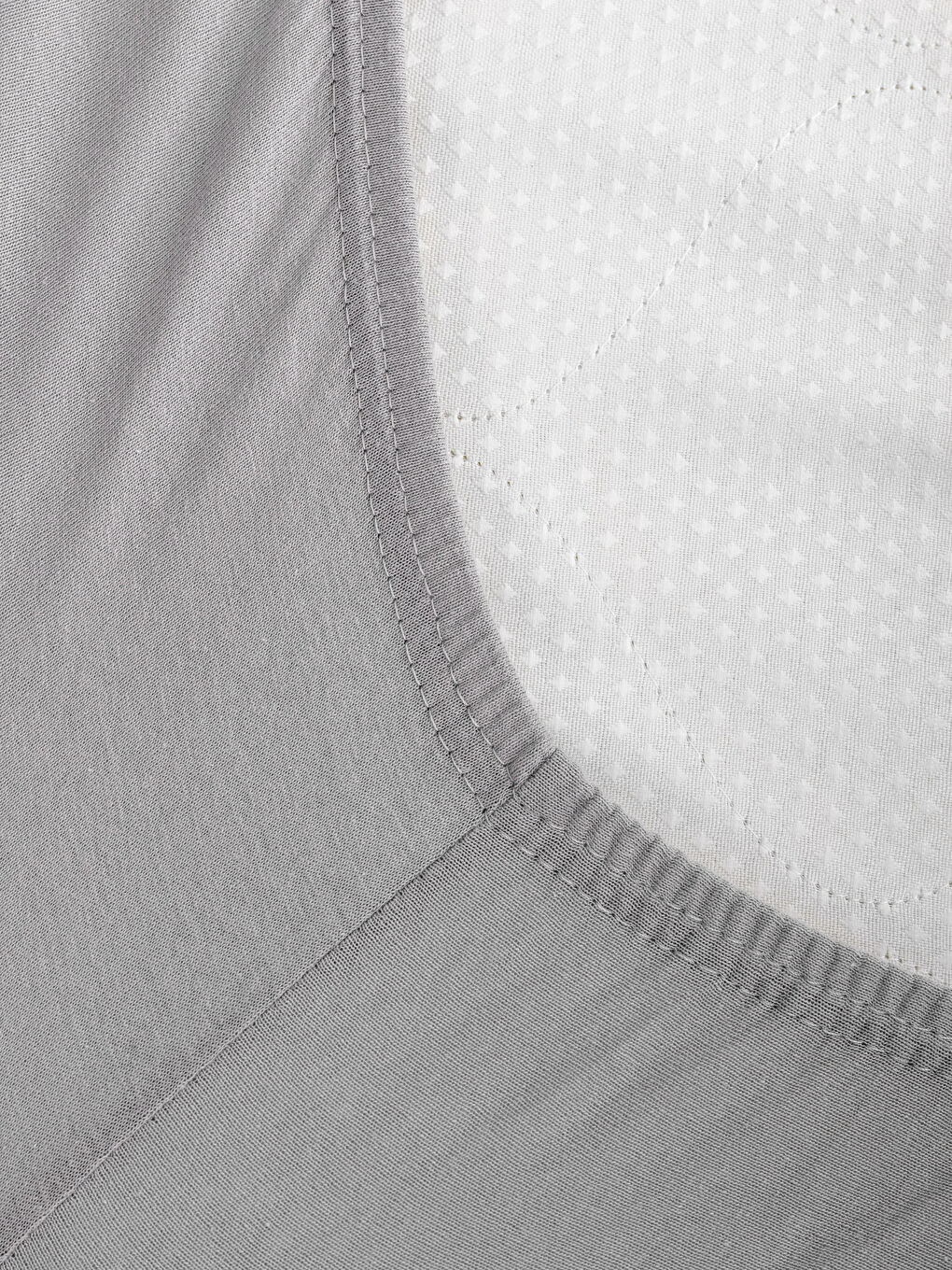 Plain Cotton Elastic Single Bed Sheet 100x200x30 Cm-2