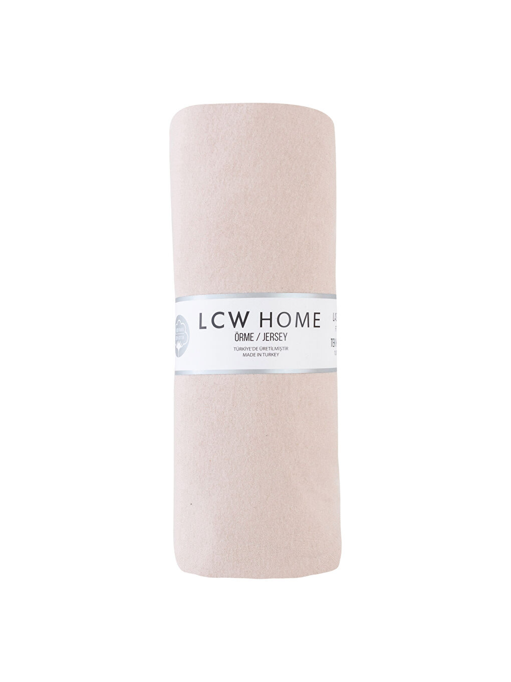 LCW HOME Jednostavan pamučni elastični čaršav za jednokrevetni krevet 100x200x30 cm -W2GO49Z8-D2Y