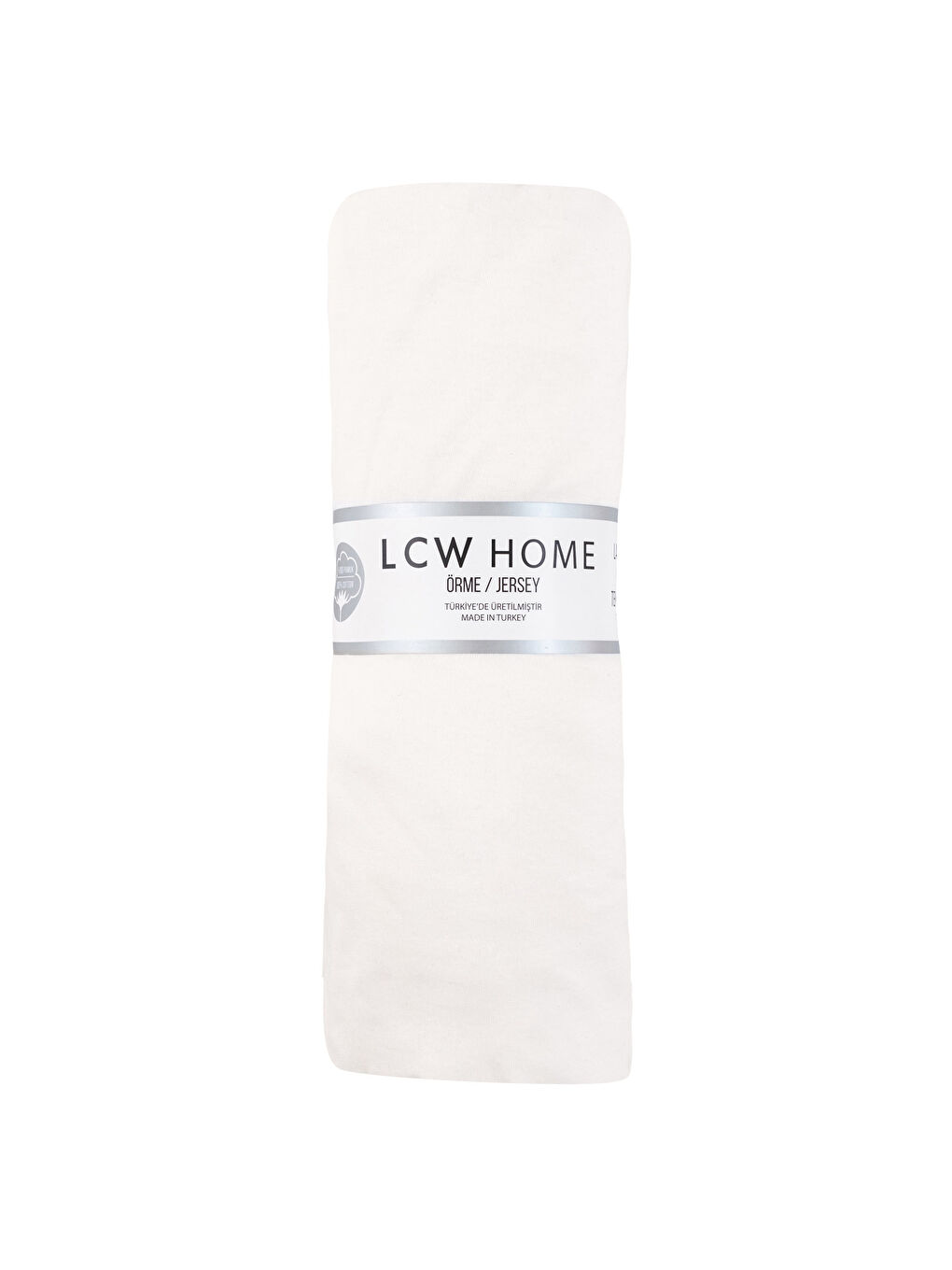 Однотонная Хлопковая Простыня на Резинке для Односпальной Кровати 100x200x30 См-3