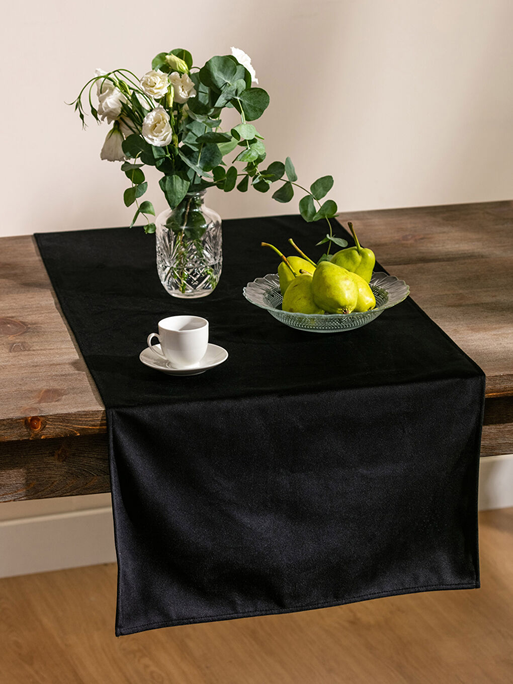 Plain Velvet Runner 45x150 Cm