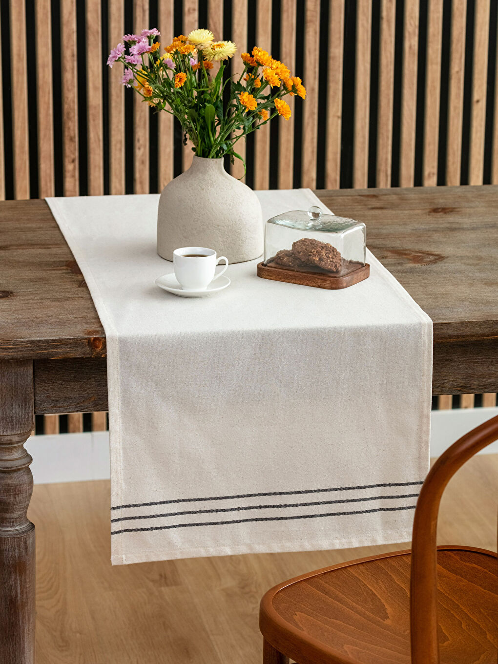 Karışık Çizgili Runner 45x150 cm