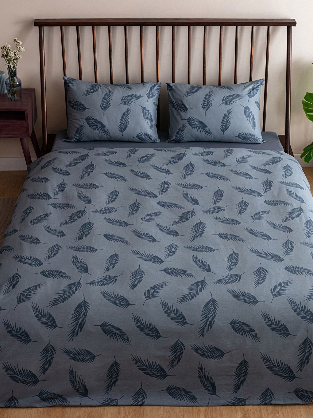 Štampani Pamučni Dupli Set Pokrivača-1