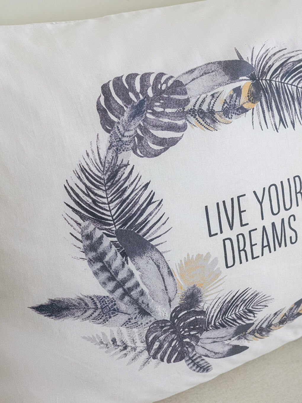 طقم غطاء لحاف فردي منقوش-3