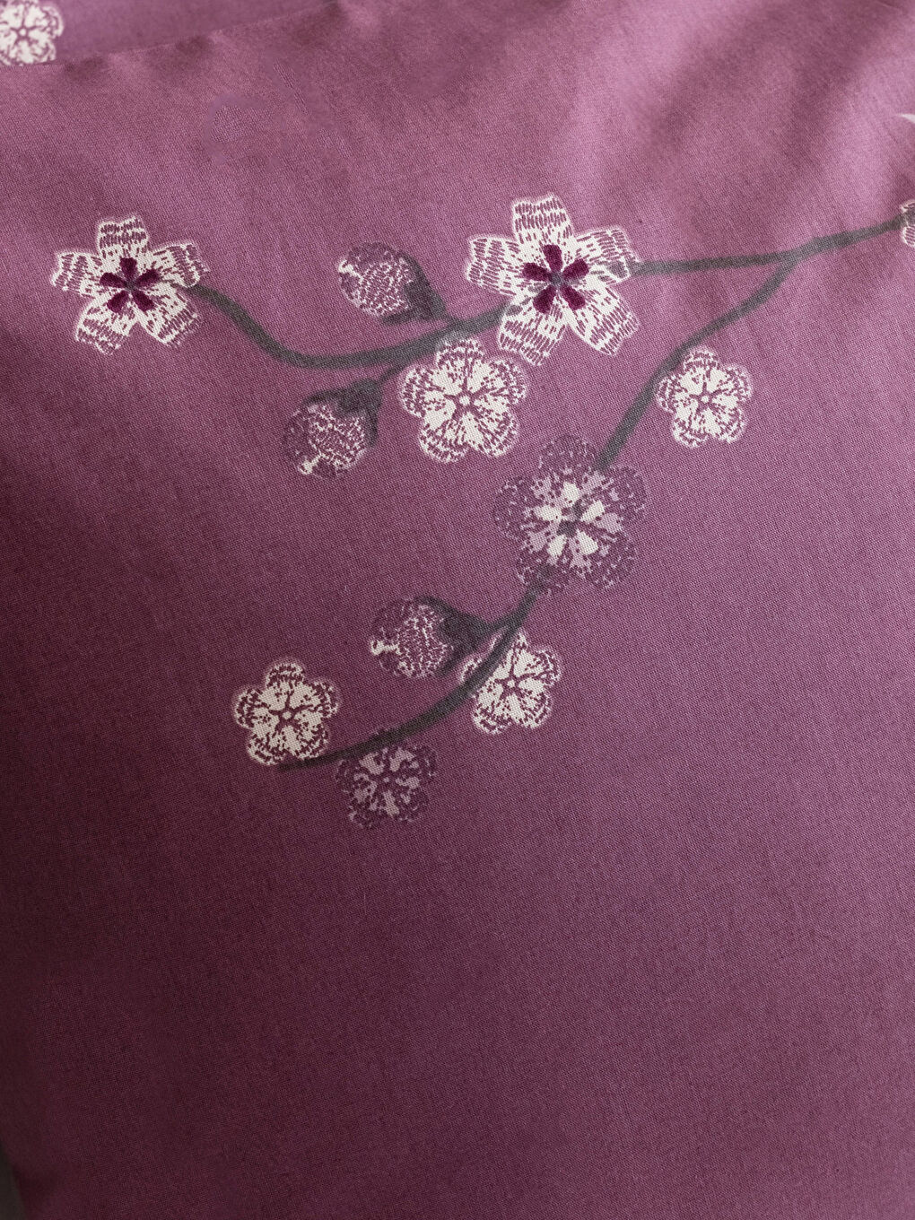 Mor Desenli Çift Kişilik Nevresim Seti-3