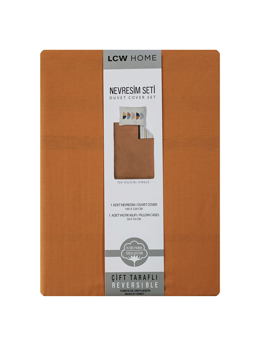 Patterned Single Bed Duvet Cover Set-7