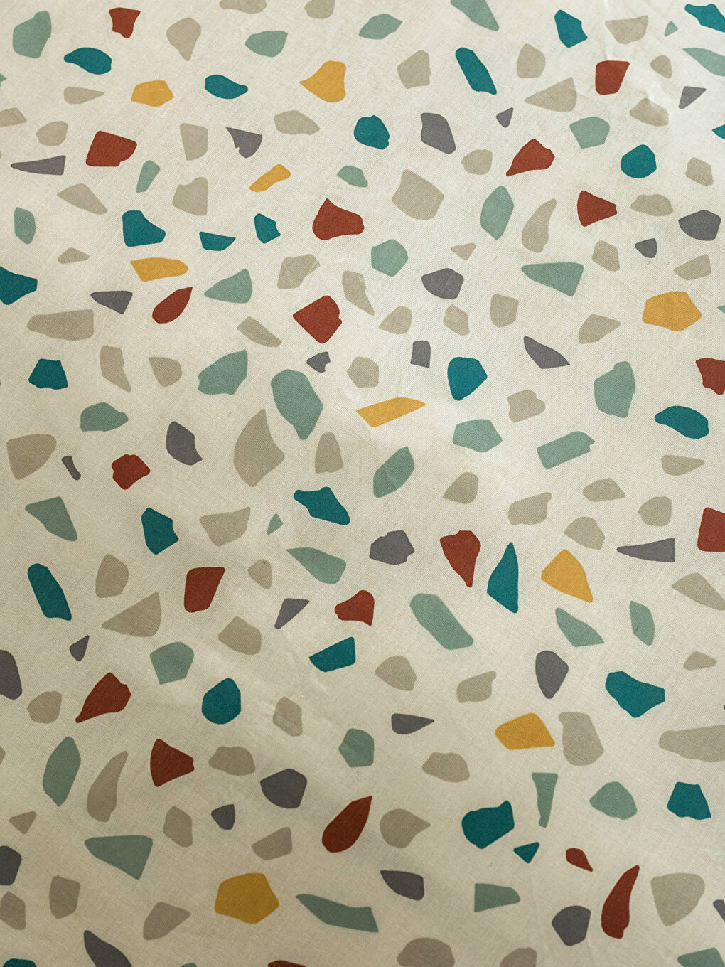 طقم غطاء لحاف مزدوج منقوش-4