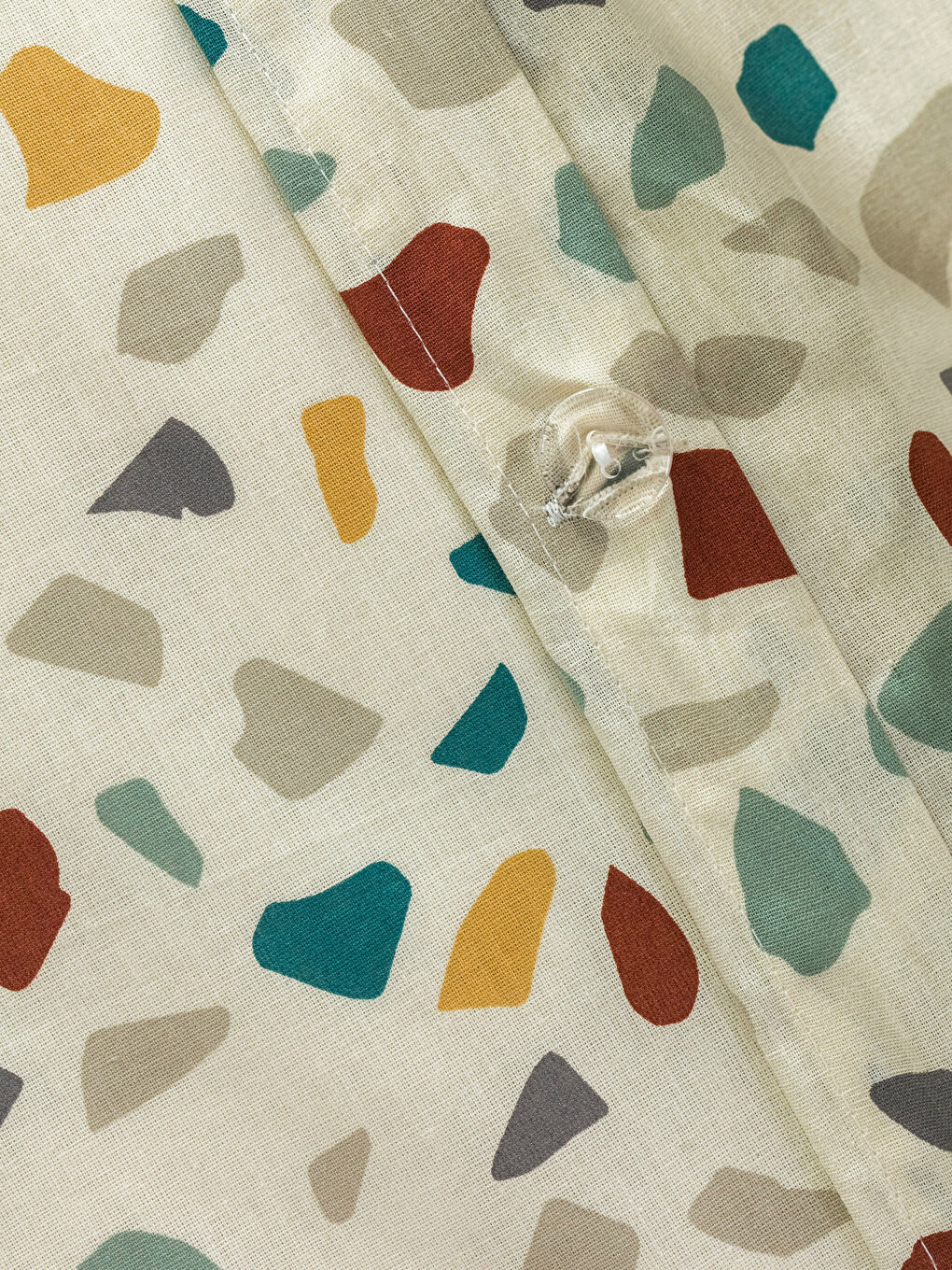 طقم غطاء لحاف مزدوج منقوش-5